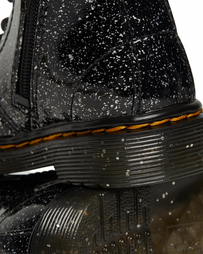 Infant 1460 Glitter Ankle Boots in Black