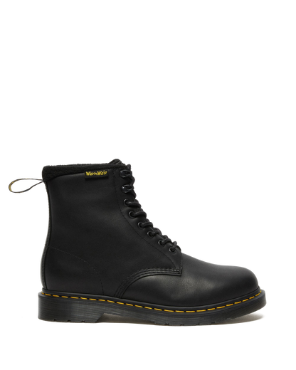 1460 Warmwair Leather Lace Up Boots in Black