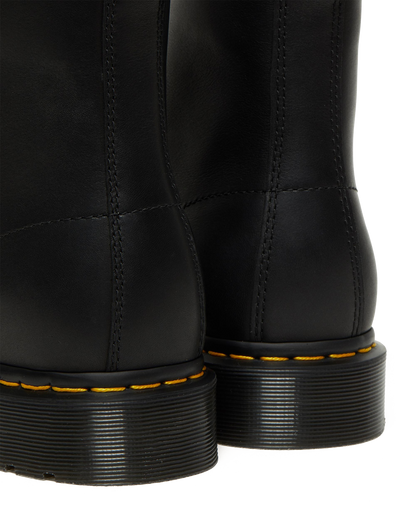1460 Warmwair Leather Lace Up Boots in Black