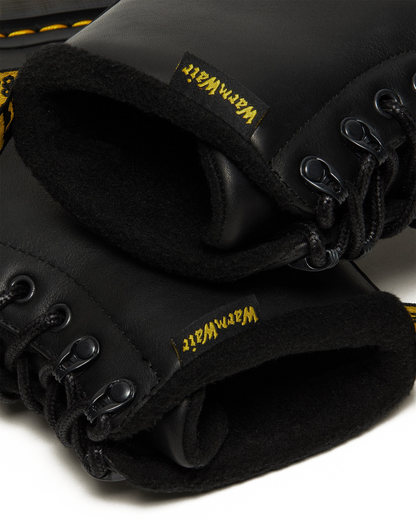 1460 Warmwair Leather Lace Up Boots in Black