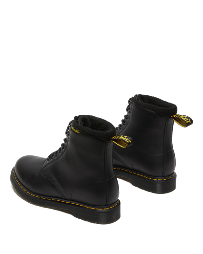 1460 Warmwair Leather Lace Up Boots in Black