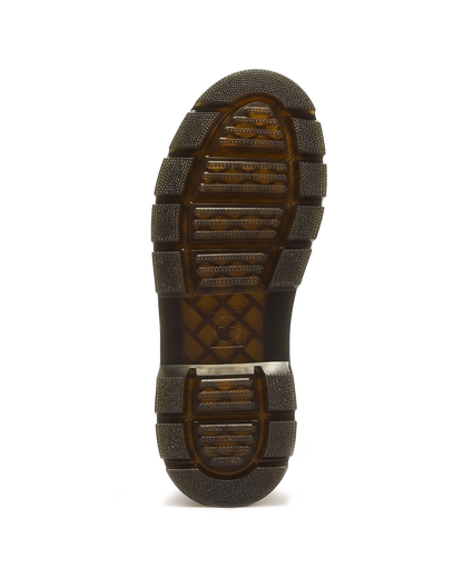 Reeder Crazy Horse Leather Utility Shoes in Dark Brown