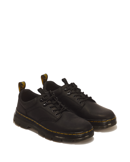 Reeder Wyoming Leather Utility Shoes in Black