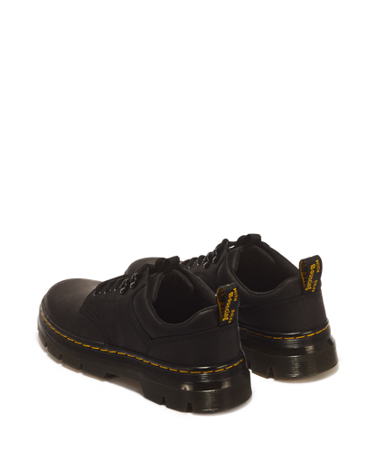 Reeder Wyoming Leather Utility Shoes in Black