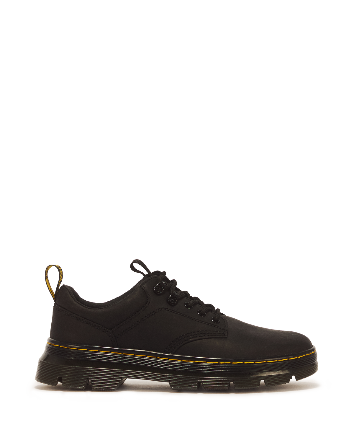 Reeder Wyoming Leather Utility Shoes in Black