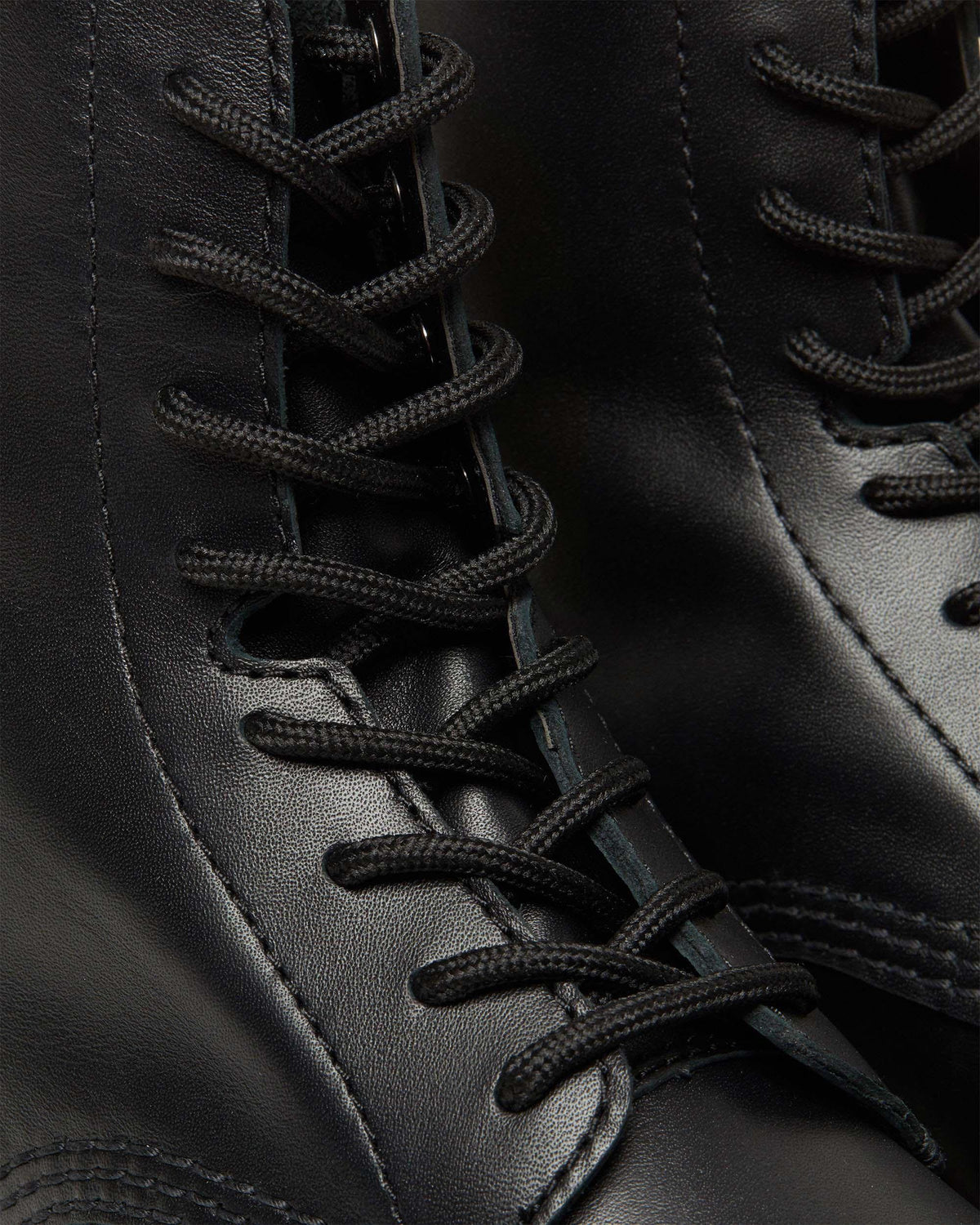 Audrick Nappa Leather Platform Ankle Boots in Black