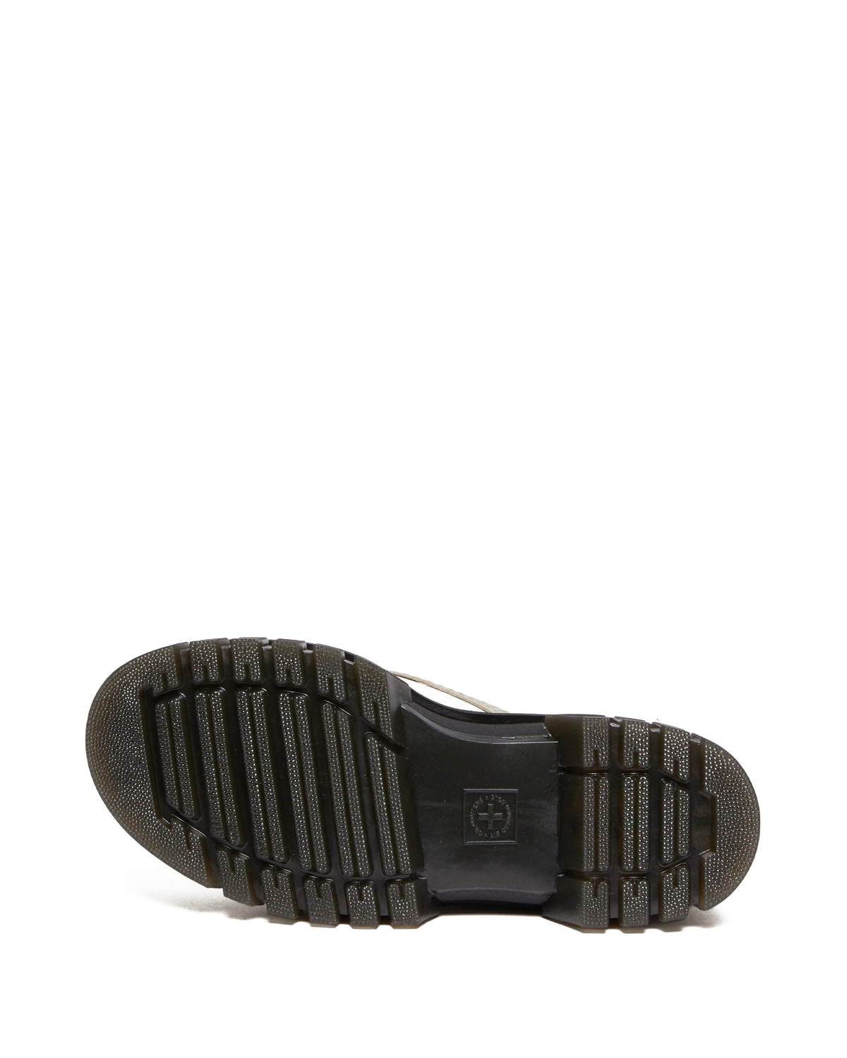 Audrick Nappa Leather Platform Ankle Boots in Cobblestone Grey