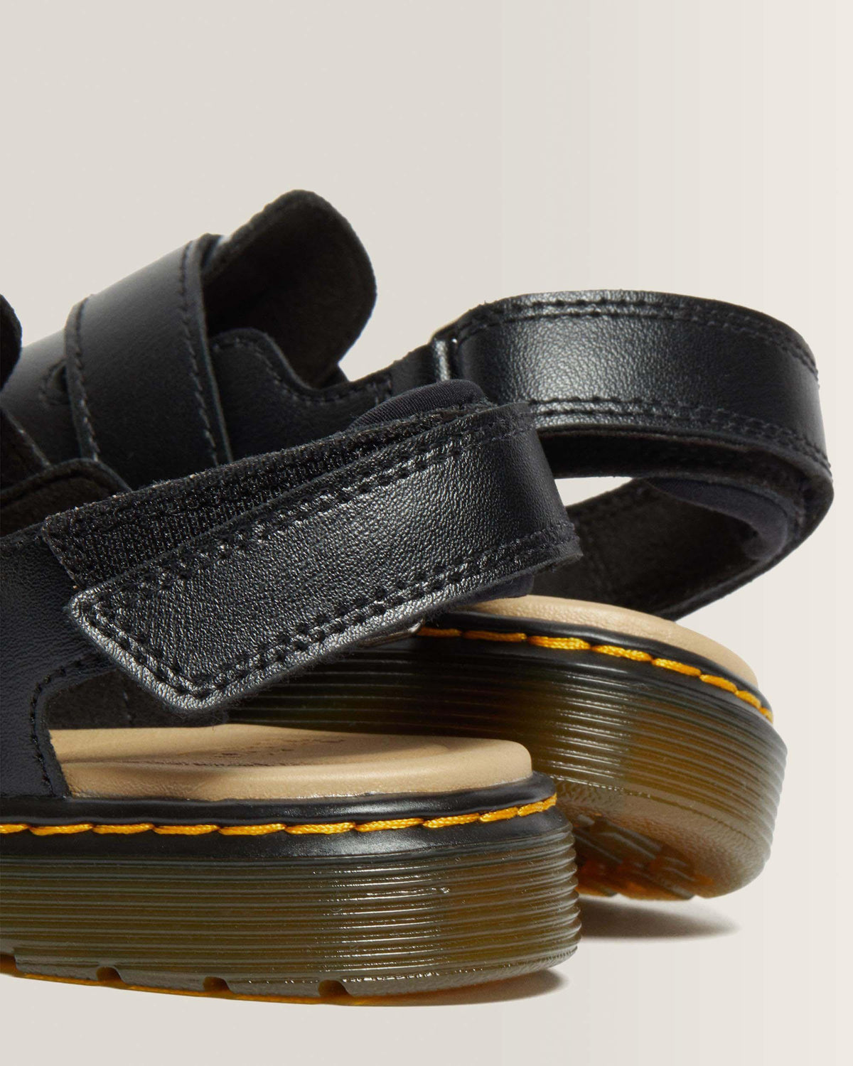 Junior Jorgie Leather Slingback Mules in Black
