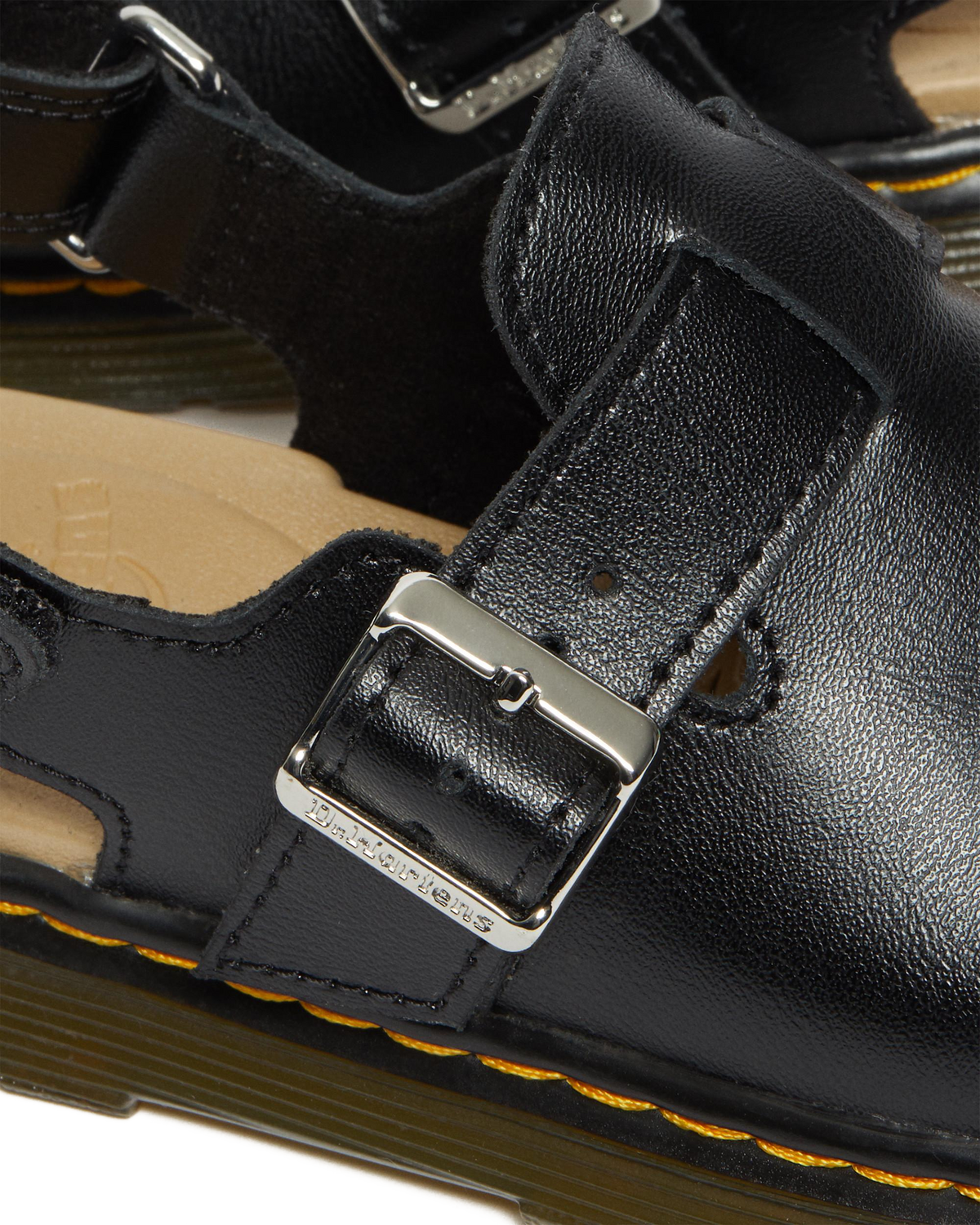 Junior Jorgie Leather Slingback Mules in Black