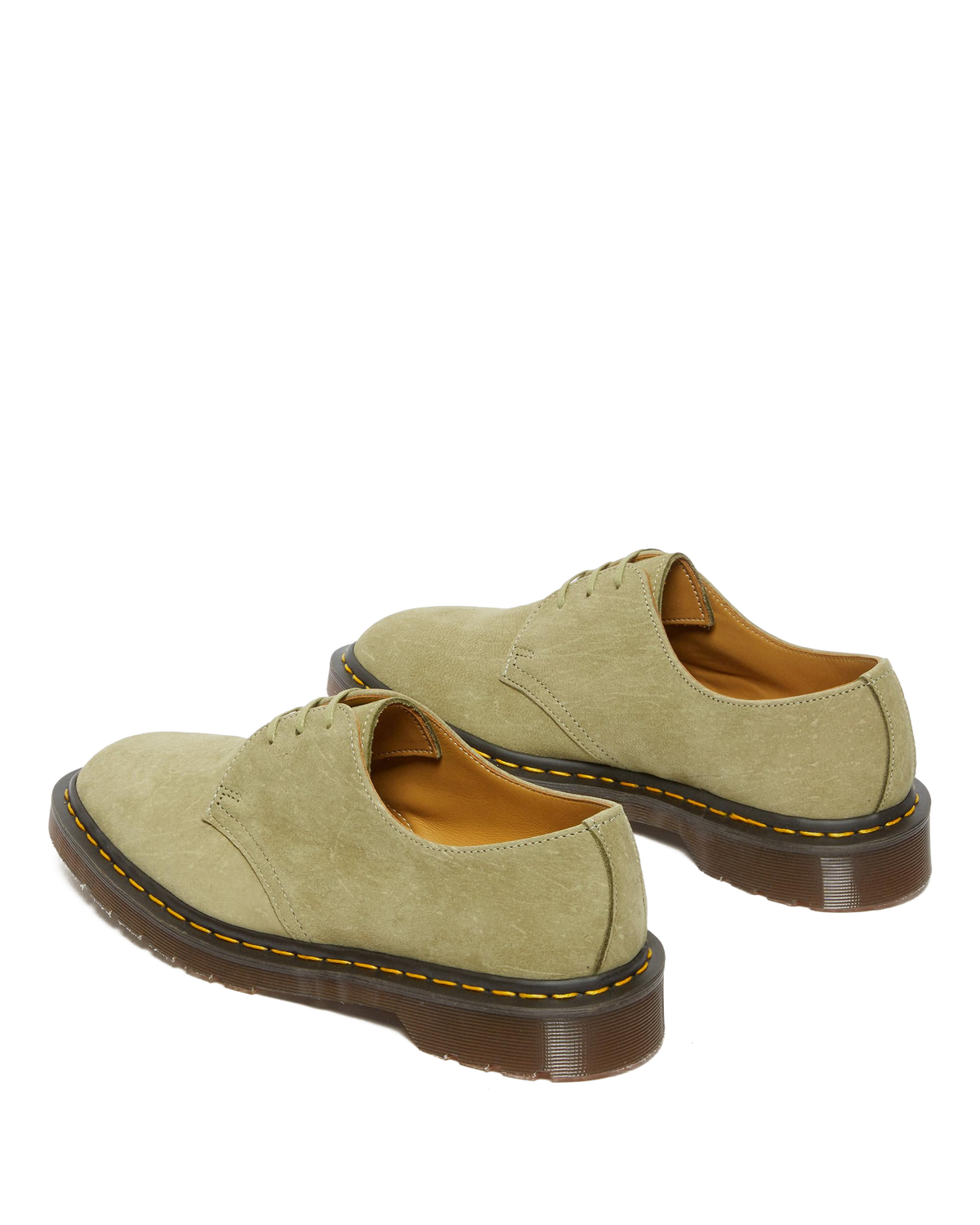 1461 Made in England Nubuck Leather Oxford Shoes in England Nubuck Leather Shoes in Green