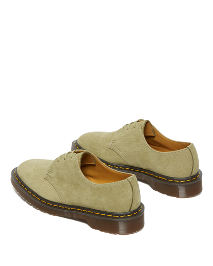 1461 Made in England Nubuck Leather Oxford Shoes in England Nubuck Leather Shoes in Green