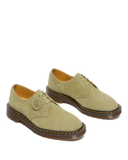 1461 Made in England Nubuck Leather Oxford Shoes in England Nubuck Leather Shoes in Green