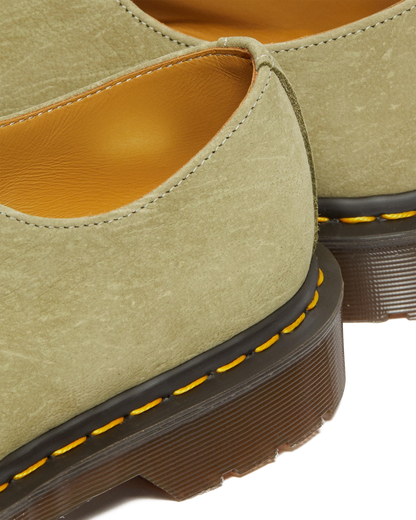 1461 Made in England Nubuck Leather Oxford Shoes in England Nubuck Leather Shoes in Green