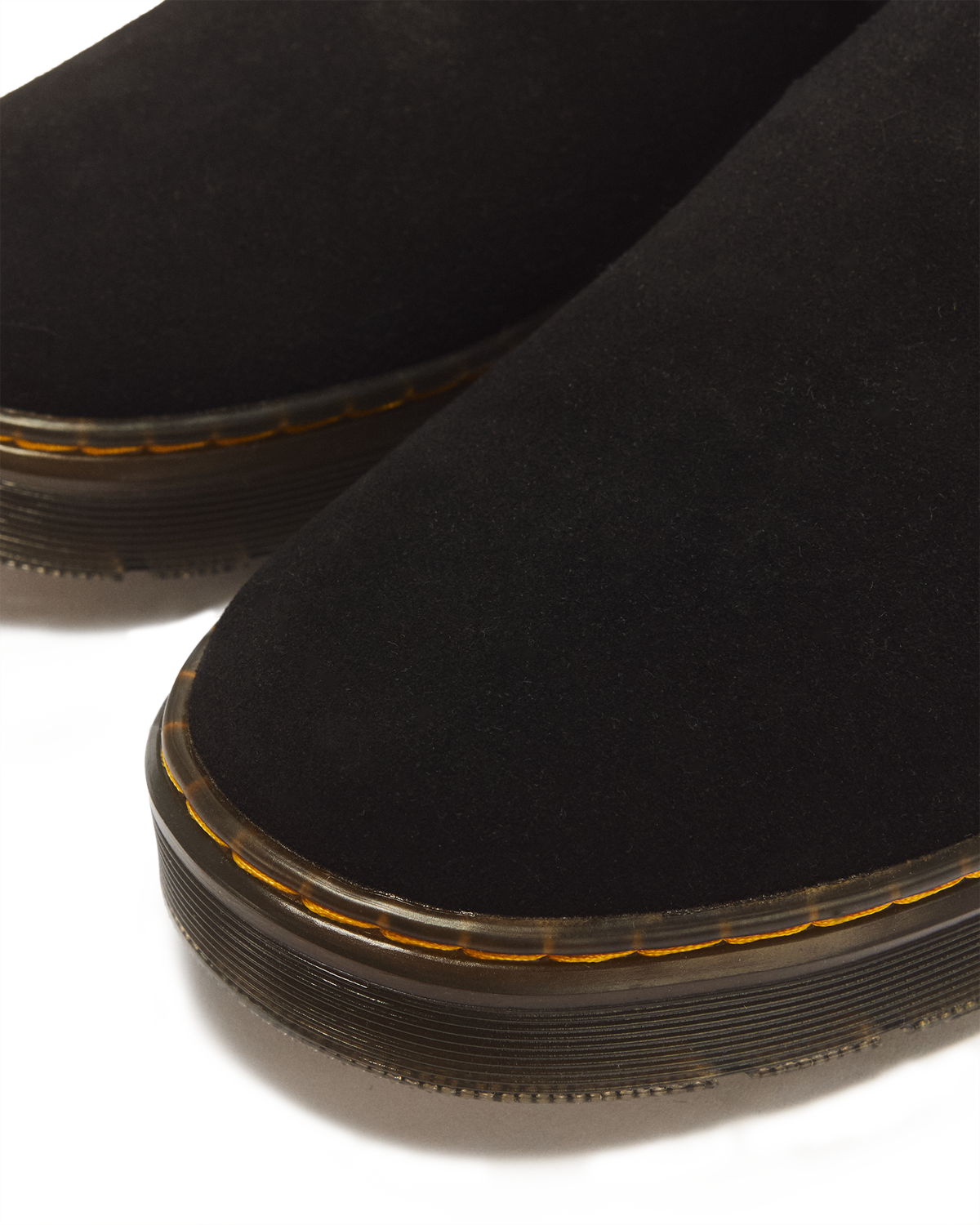 Carlson Suede Casual Slingback Mules in Black