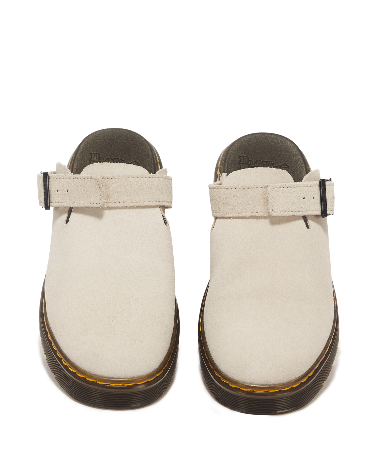 Carlson Suede Casual Slingback Mules in Sand