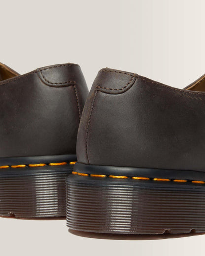 2046 Crazy Horse Leather Oxford Shoes in Dark Brown