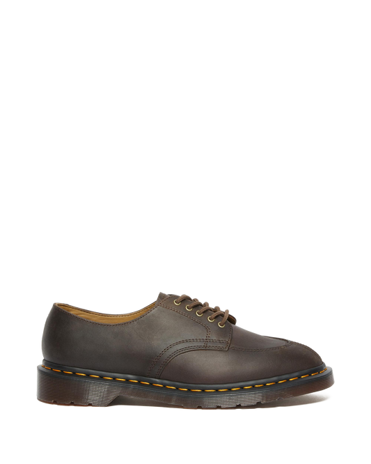 2046 Crazy Horse Leather Oxford Shoes in Dark Brown