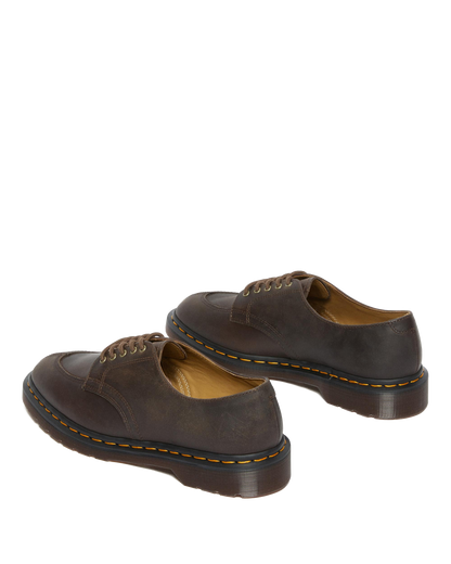 2046 Crazy Horse Leather Oxford Shoes in Dark Brown