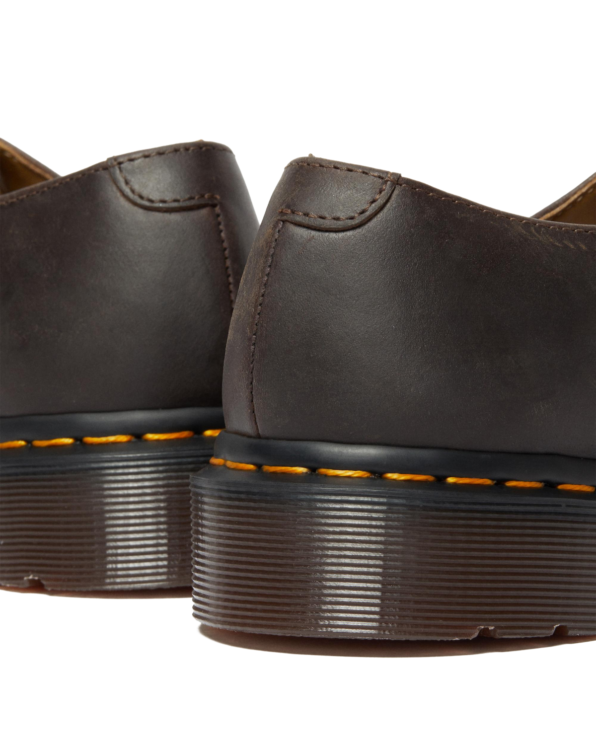 2046 Crazy Horse Leather Oxford Shoes in Dark Brown