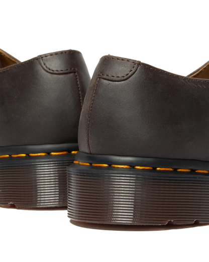 2046 Crazy Horse Leather Oxford Shoes in Dark Brown