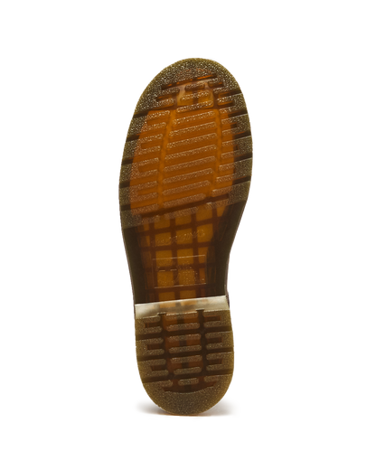 2976 Yellow Stitch Crazy Horse Leather Chelsea Boots in Dark Brown