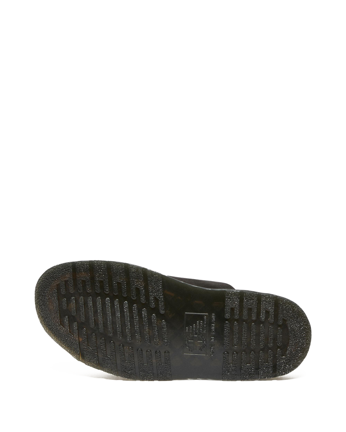 Dayne Made in England Suede Slide Sandals in England Suede Slide Sandals in Black
