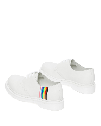 1461 For Pride Smooth Leather Oxford Shoes in White
