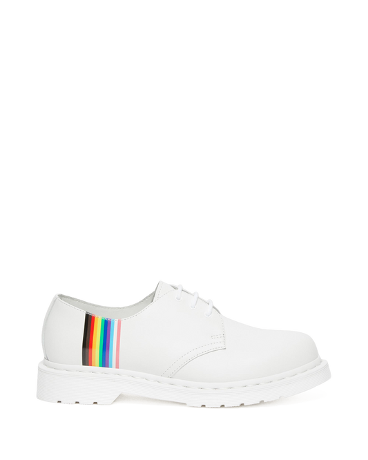 1461 For Pride Smooth Leather Oxford Shoes in White