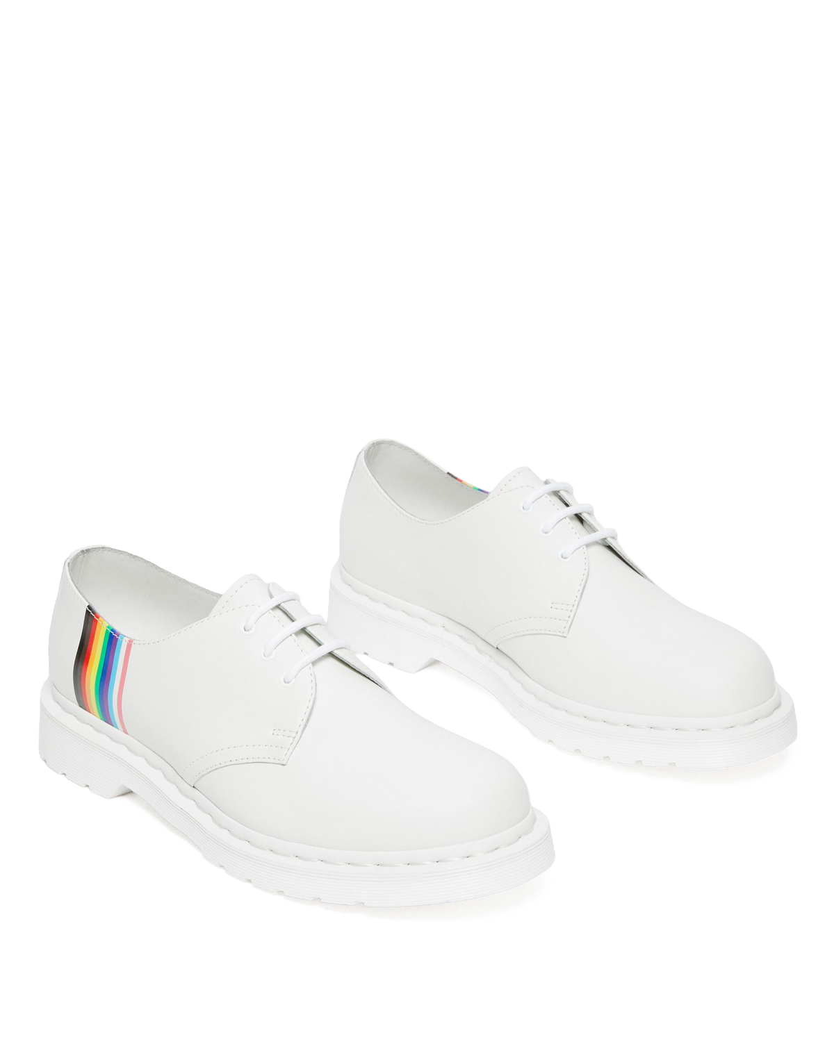 1461 For Pride Smooth Leather Oxford Shoes in White