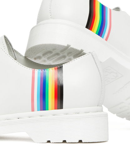 1461 For Pride Smooth Leather Oxford Shoes in White