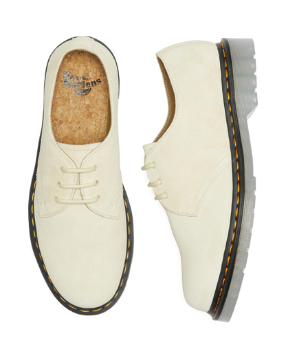 1461 Iced Suede Oxford Shoes in Cream