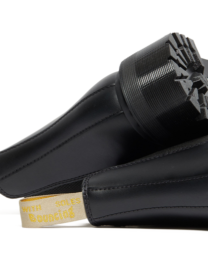 Vegan 2976 Felix Platform Chelsea Boots in Black