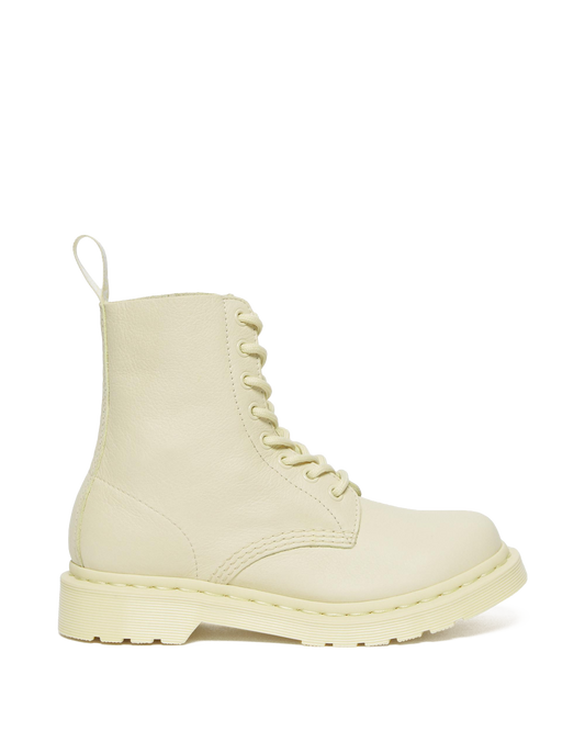 1460 Women's Mono Lace Up Boots in Cream