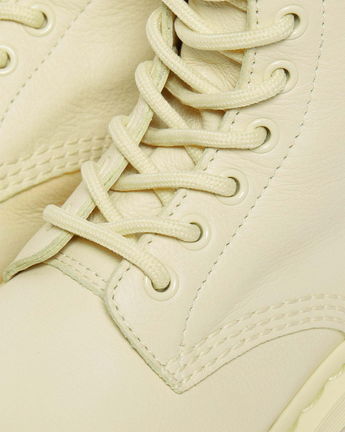 1460 Women's Mono Lace Up Boots in Cream