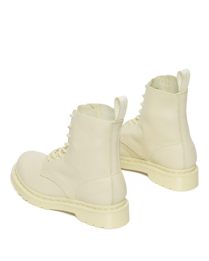 1460 Women's Mono Lace Up Boots in Cream