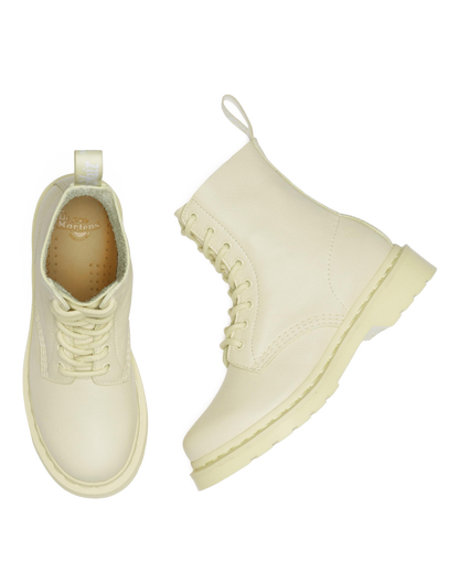 1460 Women's Mono Lace Up Boots in Cream