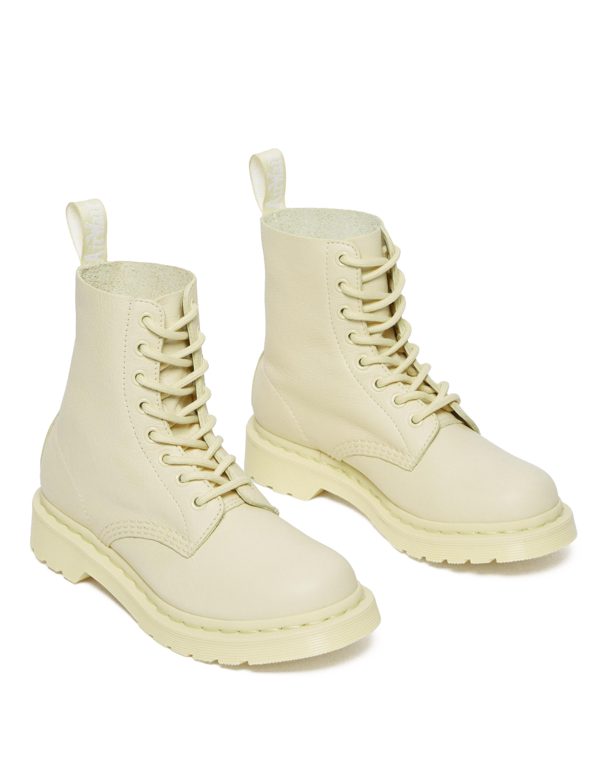 1460 Women's Mono Lace Up Boots in Cream