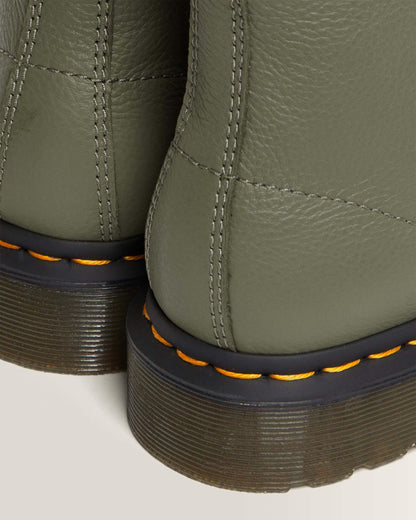 1460 Pascal Virginia leather boots in Khaki Green