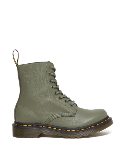 1460 Pascal Virginia leather boots in Khaki Green