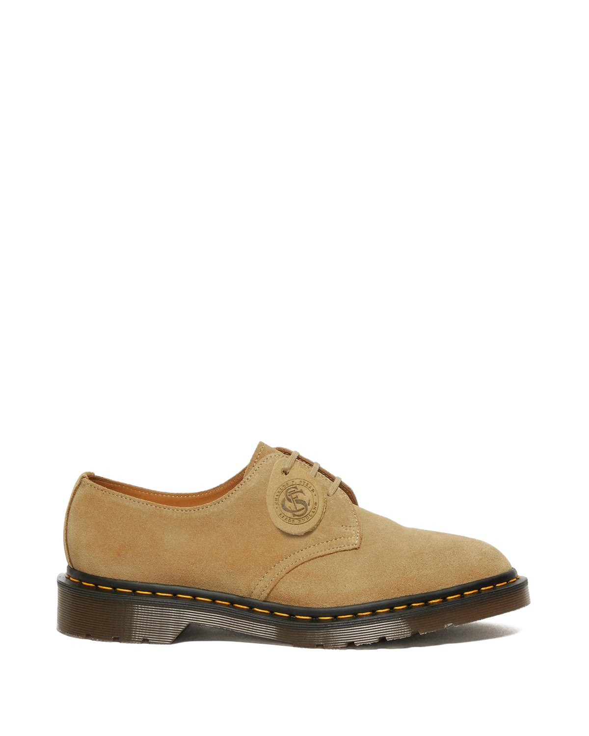 1461 Made in England Buck Suede Oxford Shoes in England Buck Suede Shoes in Beige