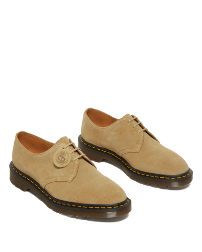 1461 Made in England Buck Suede Oxford Shoes in England Buck Suede Shoes in Beige