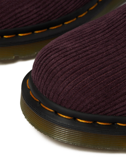 1461 Corduroy Oxford Shoes in Oxblood