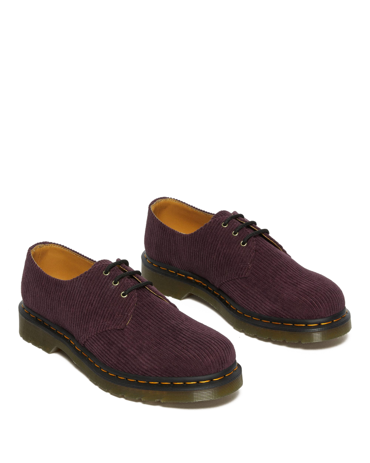 1461 Corduroy Oxford Shoes in Oxblood