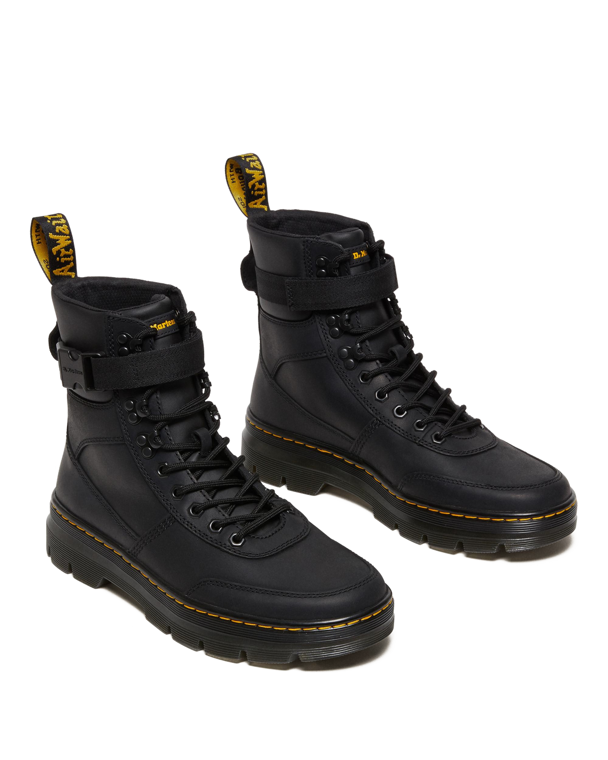Combs Tech Wyoming Leather Casual Boots in Black