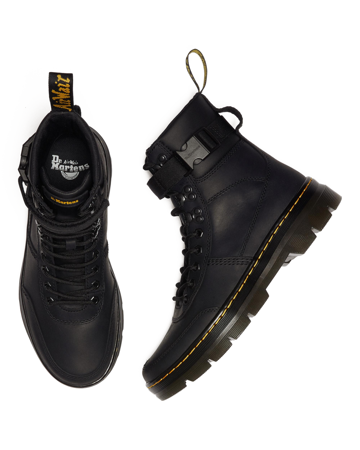 Combs Tech Wyoming Leather Casual Boots in Black