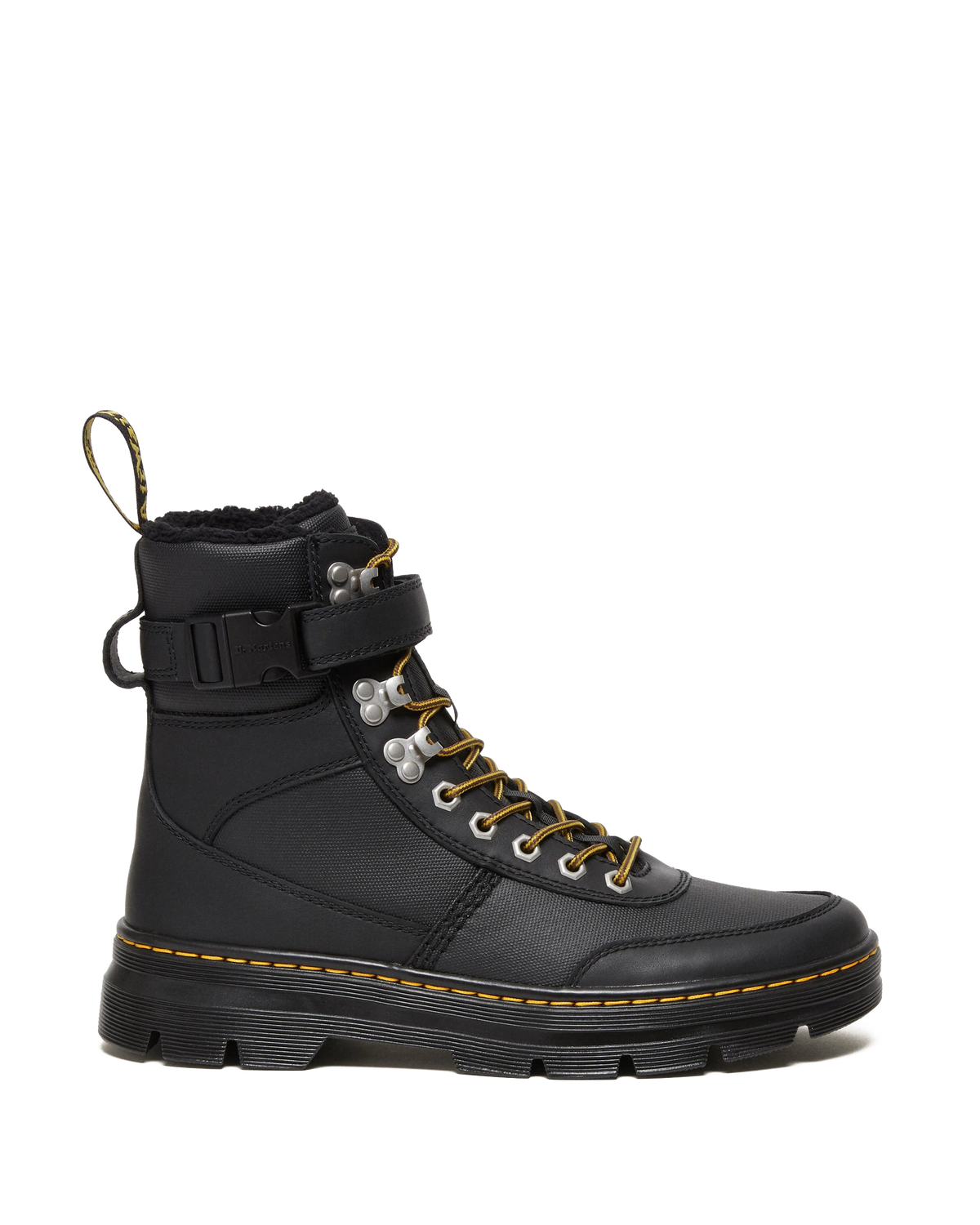 Combs Tech Faux Fur-Lined Casual Boots in Black