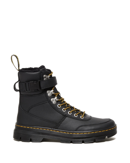 Combs Tech Faux Fur-Lined Casual Boots in Black