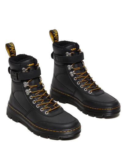 Combs Tech Faux Fur-Lined Casual Boots in Black
