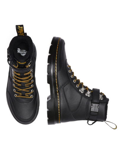 Combs Tech Faux Fur-Lined Casual Boots in Black