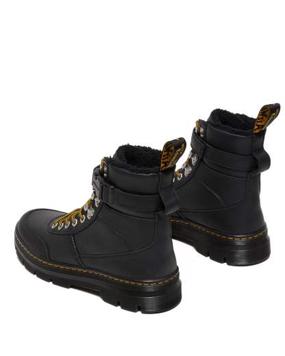 Combs Tech Faux Fur-Lined Casual Boots in Black